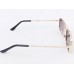 Power Sunglasses Medium Rectangle Black Gradient Lenses