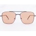 Power Sunglasses Medium Aviator Brown Tinted Lenses